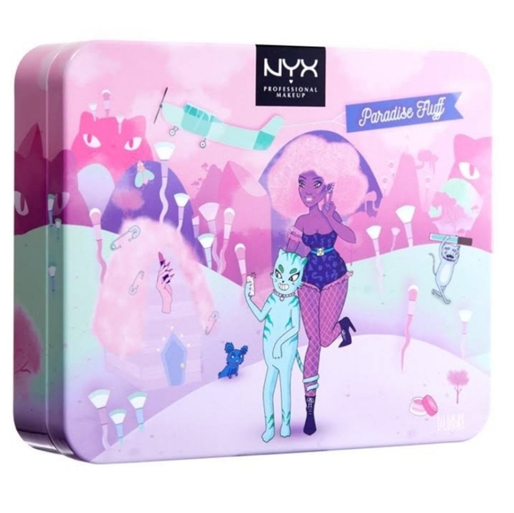 BNIB NYX "Paradise Fluff" Combo EYESHADOW & LINER - Picture 3 of 9